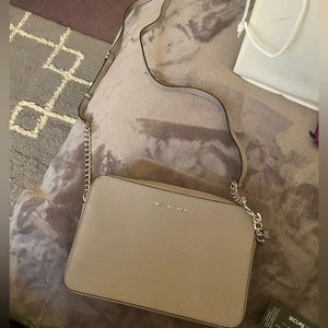 Michael Kors Gray Crossbody